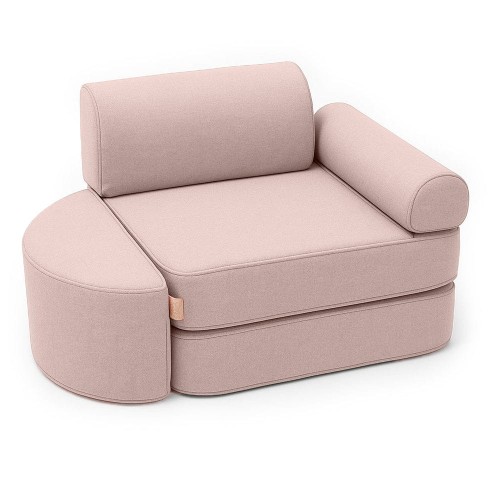 Fotel Modułowy dla Dziecka – 4 Elementy | Outzy Rosy Dune Pink