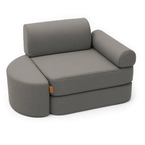 Fotel Modułowy dla Dziecka – 4 Elementy | Outzy Drift Clay Taupe