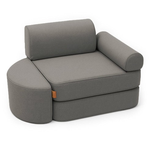 Fotel Modułowy dla Dziecka – 4 Elementy | Outzy Drift Clay Taupe