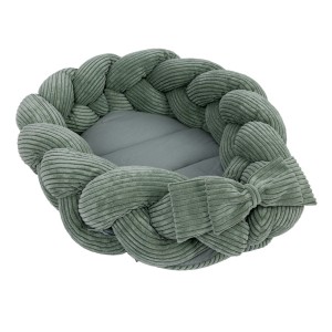 Kokon Niemowlęcy z Warkoczem Ochronnym 200cm - Aesthetic Olive Green
