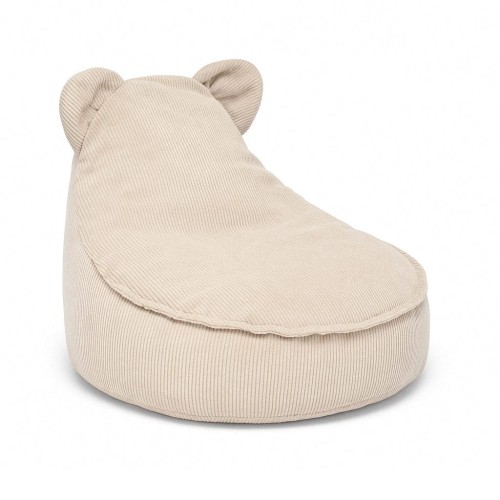 Pufa dla Dziecka - Sako Bag Teddy | Slimcord Kolor bezowy