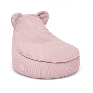Pufa dla Dziecka - Sako Bag Teddy | Slimcord Kolor rozowy