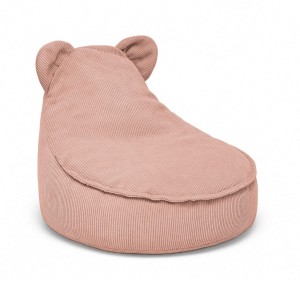 Pufa dla Dziecka - Sako Bag Teddy | Slimcord Kolor ceglany