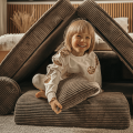 Sofa Modułowa dla Dziecka Basic - 4 Elementy | Aesthetic Brązowy