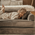 Sofa Modułowa dla Dziecka Basic - 4 Elementy | Aesthetic Ecru