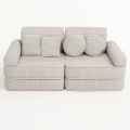 Sofa Modułowa dla Dziecka Plus - 10 Elementów | Aesthetic Kolor Ecru