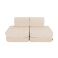 Sofa Modułowa dla Dziecka Basic - 4 Elementy | Slimcord Beżowy