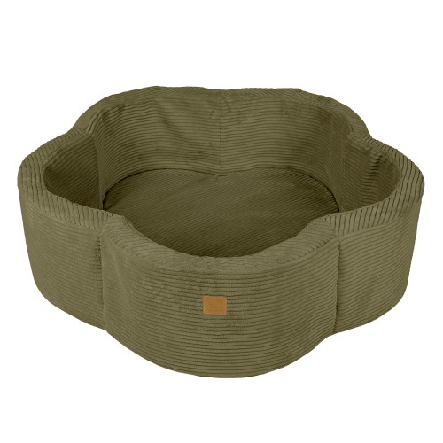 Aesthetic Khaki Kwiatek – Basen z Kulkami dla Dzieci | Piłki do Wyboru