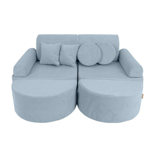 Sofa Modułowa dla Dziecka Max - 12 Elementów | Slimcord Turkusowy
