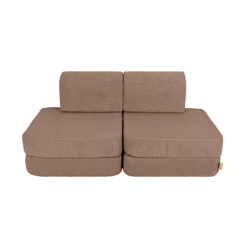 Sofa Modułowa dla Dziecka Basic - 4 Elementy | Slimcord Brązowy
