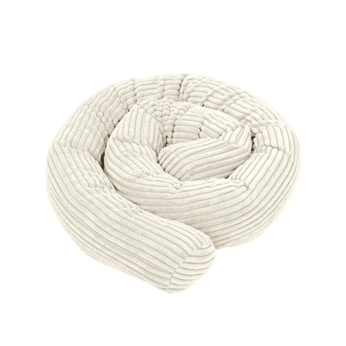 Ochraniacz Wałek dla Dziecka do Łóżeczka – Safe Roll | Aesthetic Vanilia 2m