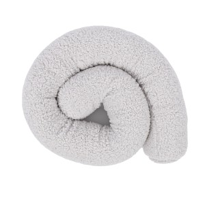 Ochraniacz Wałek dla Dziecka do Łóżeczka – Safe Roll | Bearly brudna-biel 150 cm