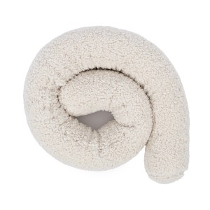 Ochraniacz Wałek dla Dziecka do Łóżeczka – Safe Roll | Bearly kremowy 150 cm
