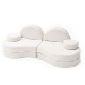 Sofa Modułowa dla Dziecka Coccolo  – 6 Elementów | Bearly Off White
