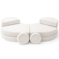 Sofa Modułowa dla Dziecka Coccolo  – 6 Elementów | Bearly Off White