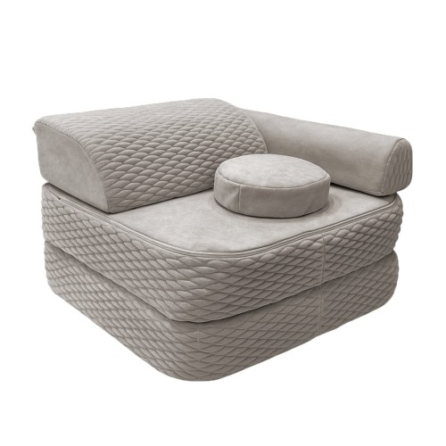 Półsofa Modułowa dla Dziecka – 4 Elementy | Dune | 60cm sand-dollar