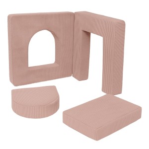Okienko do sofy Archway 160 cm| 4 elementy | Aesthetic pudrowy-roz