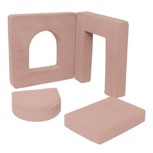 Okienko do sofy Archway 160 cm| 4 elementy | Aesthetic pudrowy-roz