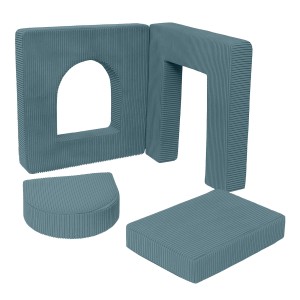 Okienko do sofy Archway 160 cm| 4 elementy | Aesthetic turkusowy-1