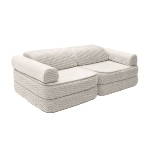 Sofa Modułowa dla Dziecka Pocket Plus – 8 Elementów | Dune  Kolor  bright-white