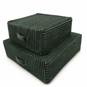 Churros | Trampoline | 80x80cm | Pine Forest Green