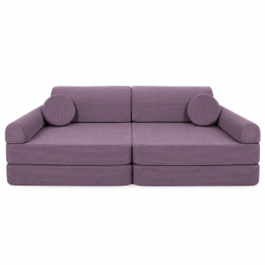 Sofa Modułowa dla Dziecka – 8 Elementów | Slimcord, Lawenda
