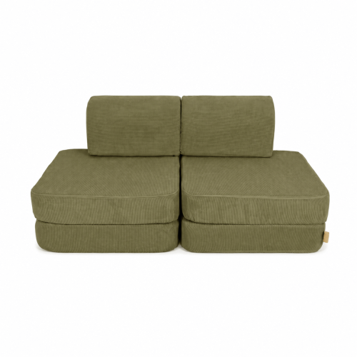 Sofa Modułowa dla Dziecka Basic - 4 Elementy | Slimcord, Lime