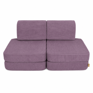 Sofa Modułowa dla Dziecka Basic - 4 Elementy | Slimcord, Lawenda