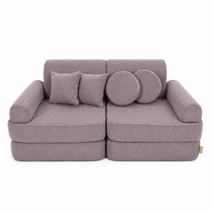 Sofa Modułowa dla Dziecka Plus - 10 Elementów | Slimcord, Taupe