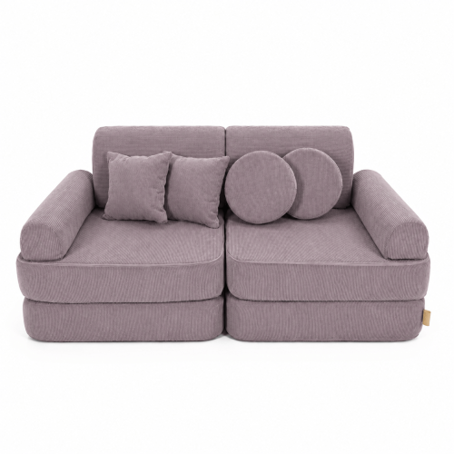 Sofa Modułowa dla Dziecka Plus - 10 Elementów | Slimcord, Taupe