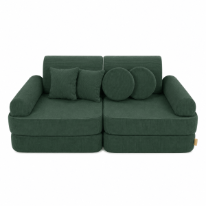 Sofa Modułowa dla Dziecka Plus - 10 Elementów | Slimcord, Forest