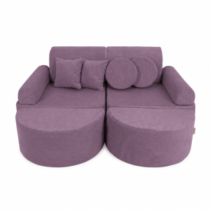 Sofa Modułowa dla Dziecka Max - 12 Elementów | Slimcord, Lawenda
