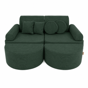 Sofa Modułowa dla Dziecka Max - 12 Elementów | Slimcord, Forest