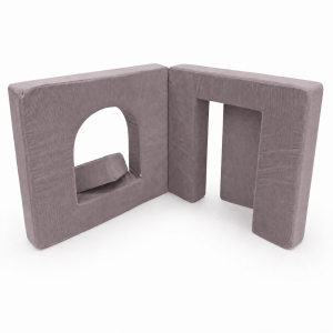 Piankowy Plac Zabaw dla Dzieci Archway | 4 elementy | 2 rozmiary | Slimcord, 160 cm, Taupe