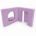 Piankowy Plac Zabaw dla Dzieci Archway | 4 elementy | 2 rozmiary | Slimcord, 160 cm, Lawenda