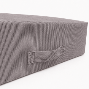 Piankowy Trampolina dla Dzieci | 2 rozmiary | Slimcord, 60x60 cm, Taupe