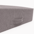 Piankowy Trampolina dla Dzieci | 2 rozmiary | Slimcord, 80x80 cm, Taupe