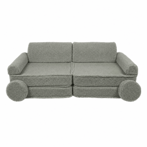 Sofa Modułowa dla Dziecka – 8 Elementów | Bearly, szalwiowy