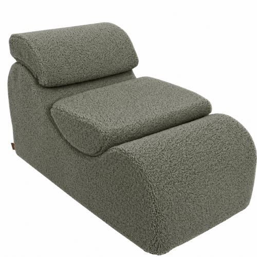 Wygodny Fotel dla Dziecka - Wave Lounger | Bearly, szalwiowy