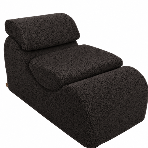 Wygodny Fotel dla Dziecka - Wave Lounger | Bearly, dark-chocolate