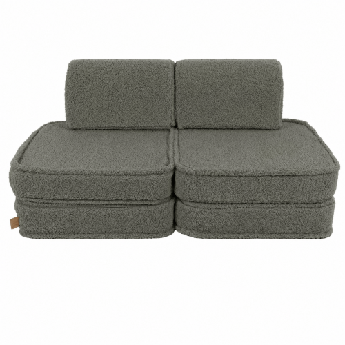 Sofa Modułowa dla Dziecka Basic - 4 Elementy | Bearly, szalwiowy
