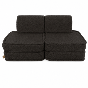 Sofa Modułowa dla Dziecka Basic - 4 Elementy | Bearly, dark-chocolate