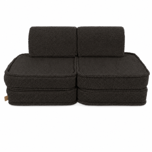 Sofa Modułowa dla Dziecka Basic - 4 Elementy | Bearly, dark-chocolate