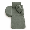 Fotel Modułowy dla Dziecka – 6 Elementów | Bearly | 60cm, szalwiowy