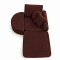 Fotel Modułowy dla Dziecka – 6 Elementów | Bearly | 60cm, ciemny-braz