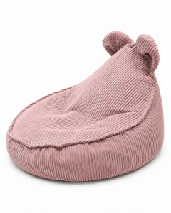 Pufa dla Dziecka - Sako Bag Teddy XL | Aesthetic, pudrowy roz