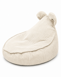 Pufa dla Dziecka - Sako Bag Teddy XL | Aesthetic, vanilia