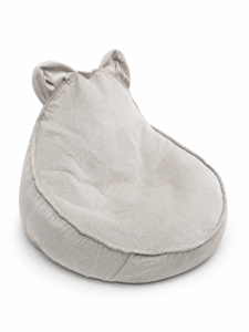 Pufa dla Dziecka - Sako Bag Teddy XL | Slimcord, szary