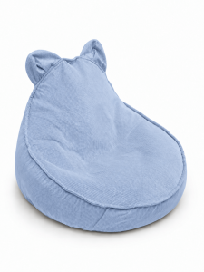 Pufa dla Dziecka - Sako Bag Teddy XL | Slimcord, turkusowy