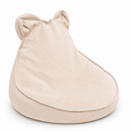 Pufa dla Dziecka - Sako Bag Teddy XL | Slimcord, bezowy
